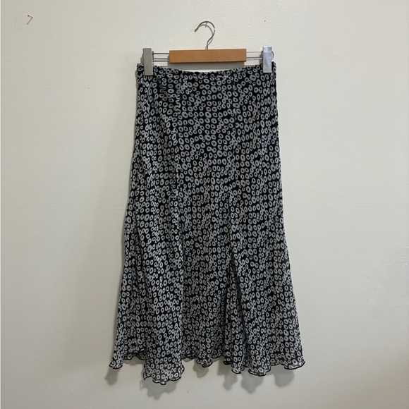 vintage midi flowy skirt - Picture 3 of 6